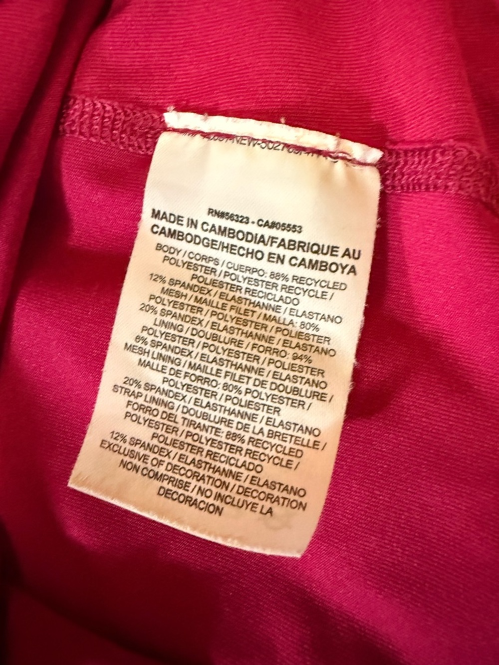 Nike Women's Hot Pink Racerback Training Tank - Picture 3 of 6